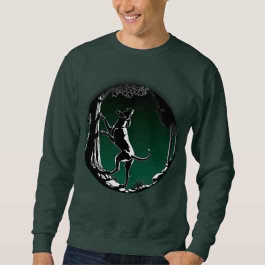 Hond Dog Shirt Hunting Dog Coonhound Sweatshirts (Voorkant)