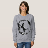 Hond Dog Shirt Women's Hunting Hondenliefhebber Sh (Voorkant volledig)