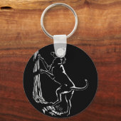 Hond Dog Sleutelhanger Hunting Dog Art Sleutelhang (Voorkant)