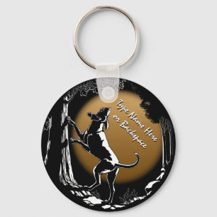 Hond Dog Sleutelhanger Personalized Hunting Dog Gi