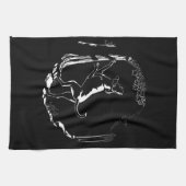 Hond Dog Towel Hunting Dog Art Tea Towel Theedoek (Horizontaal)