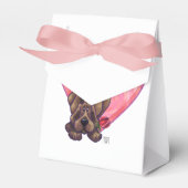 Hond Dog Valentijnsdag Bedankdoosjes (Voorkant Zijde)