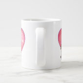 Hond Dog Valentijnsdag Grote Koffiekop (Achterkant)