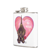 Hond Dog Valentijnsdag Heupfles (Links)