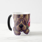 Hond Dog Valentijnsdag Magische Mok (Voorkant links)