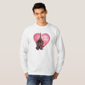 Hond Dog Valentijnsdag T-shirt (Voorkant volledig)