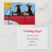 Hond Dog Visitekaartje (Voorkant / Achterkant)