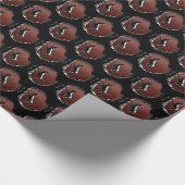 Hond Dog Wrapping Paper Hunting Dog Gift Paper Cadeaupapier (Hoek)