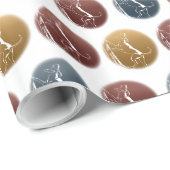 Hond Dog Wrapping Paper Hunting Dog Gift Paper Cadeaupapier (Rol Hoek)