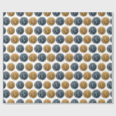 Hond Dog Wrapping Paper Hunting Dog Gift Paper Cadeaupapier (Vlak)