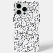 Hond Doodle iPhone hoesje (Achterkant)