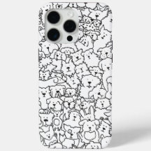 Hond Doodle iPhone hoesje