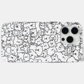 Hond Doodle iPhone hoesje (Achterkant (horizontaal))