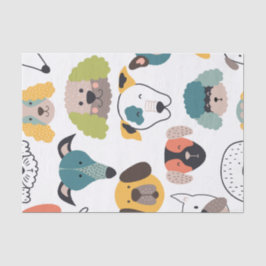 Hond Doodles - Harvey Tissuepapier