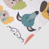 Hond Doodles - Harvey Tissuepapier (Detail)