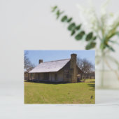 Hond-draf Cabine Briefkaart (Staand voorkant)