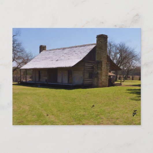 Hond-draf Cabine Briefkaart (Voorkant)