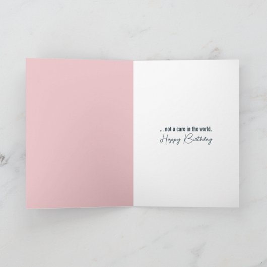 Hond drijvend op een Flamingo Pool Speelgoed Verja Kaart (Binnen)