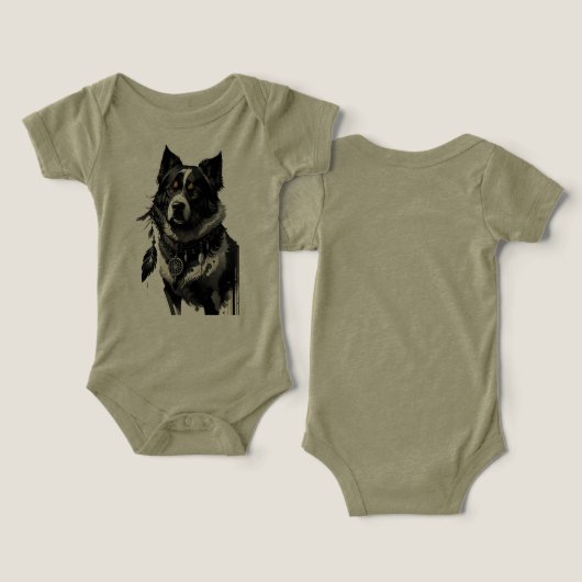 hond, dromenvanger, amulet, talisman, (Ontwerp Voorkant & Achterkant)