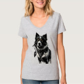 hond, dromenvanger, amulet, talisman, t-shirt (Voorkant)