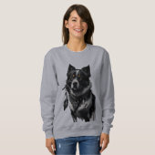 hond, dromenvanger, amulet, talisman, trui (Voorkant volledig)