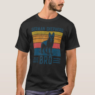 Hond Duitse Herder Bro Vintage Duitse Herder B T-shirt
