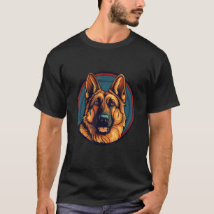 Hond Duitse Herdershond Mooie Fok Hond Motief 1 T-shirt