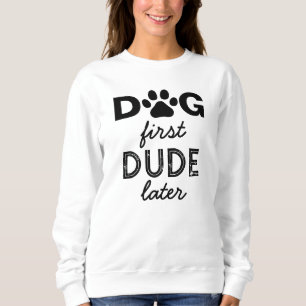 Hond eerst dude later trui