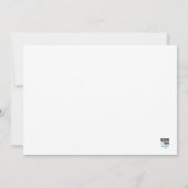 Hond en Baby geboorte Aankondiging (Achterkant)