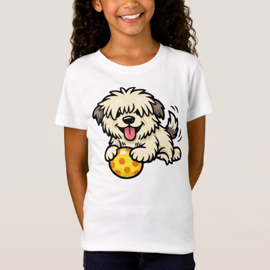Hond en Bal T-shirt (Voorkant)