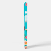 Hond en bloemen Case-Mate iPhone case (Achterkant / Links)