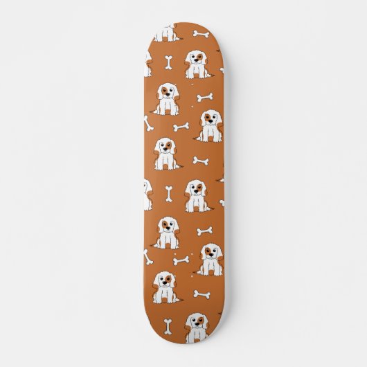 Hond en bot persoonlijk skateboard (Voorkant)