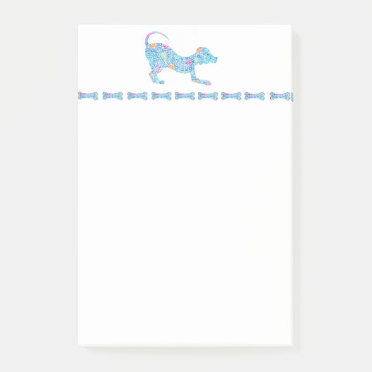 Hond en Bot Post-It Notities Post-it® Notes (Voorkant)