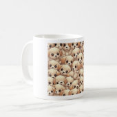 Hond en dieren koffiemok (Voorkant links)