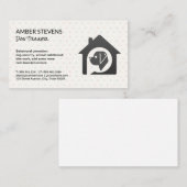 Hond en Doggie House Visitekaartje (Voorkant / Achterkant)