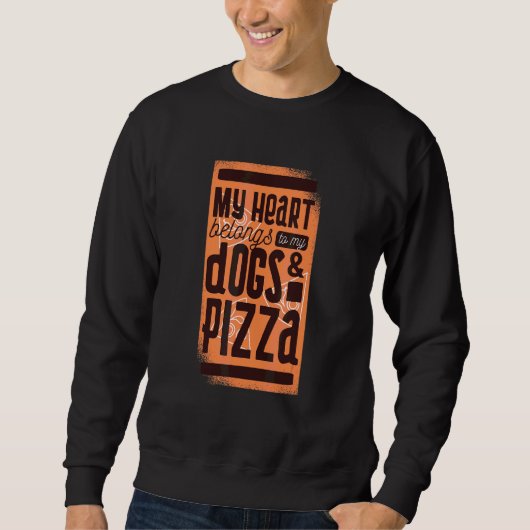 Hond- en epizza-Mannen Trui (Voorkant)