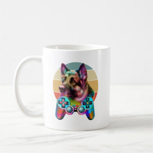  hond- en gamerconsole koffiemok