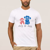hond en hond t-shirt (Voorkant)