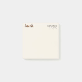 Hond en huisdieren Hond lopen Post-it® Notes