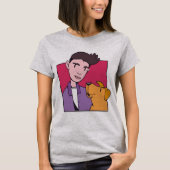Hond en jongen t-shirt (Voorkant)