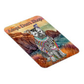 Hond en Kat Adopteren Niet Winkelen Magnet Magneet (Rechterzijde)