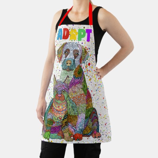 Hond en Kat Adoptie en Rescue Schort (Insitu)