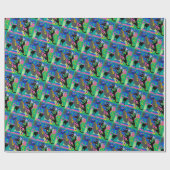 Hond en Kat, Cadeaupapier (Vlak)