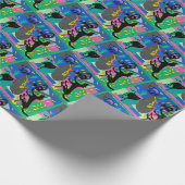 Hond en Kat, Cadeaupapier (Hoek)