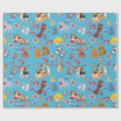 Hond en Kat Cadeaupapier (Vlak)