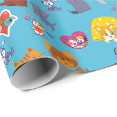 Hond en Kat Cadeaupapier (Rol Hoek)