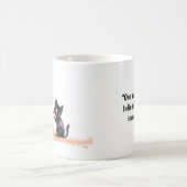 Hond en Kat Cartoon Koffiemok (Center)