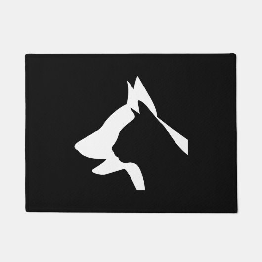 Hond en kat deurmat (Voorkant)