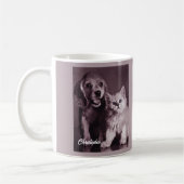 Hond en Kat, Gepersonaliseerd Opzoeken Koffiemok (Links)