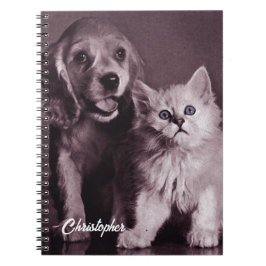 Hond en Kat, Gepersonaliseerd Opzoeken Notitieboek